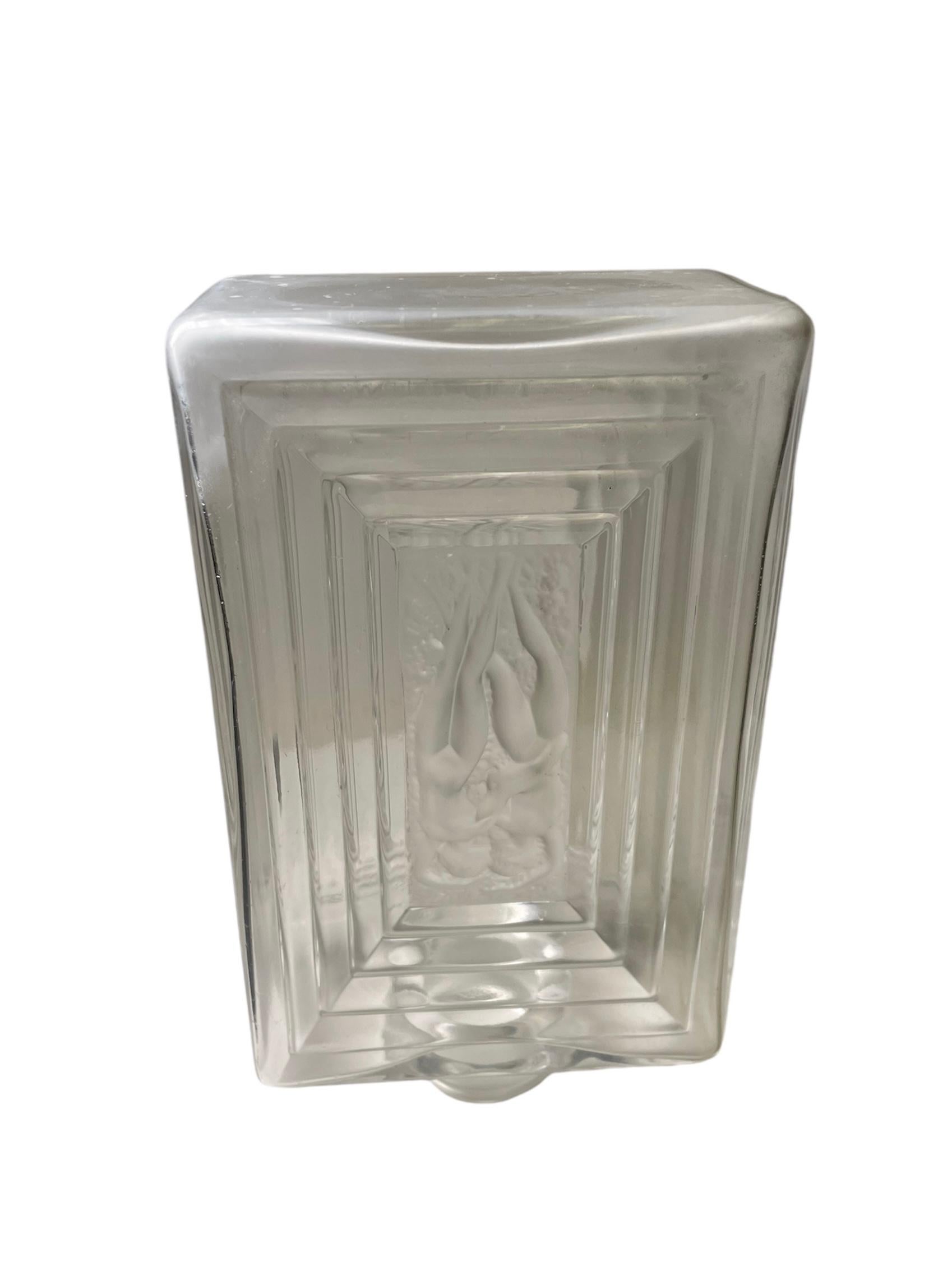 Lalique Crystal Duncan No.3 Perfume Bottle For Sale 6
