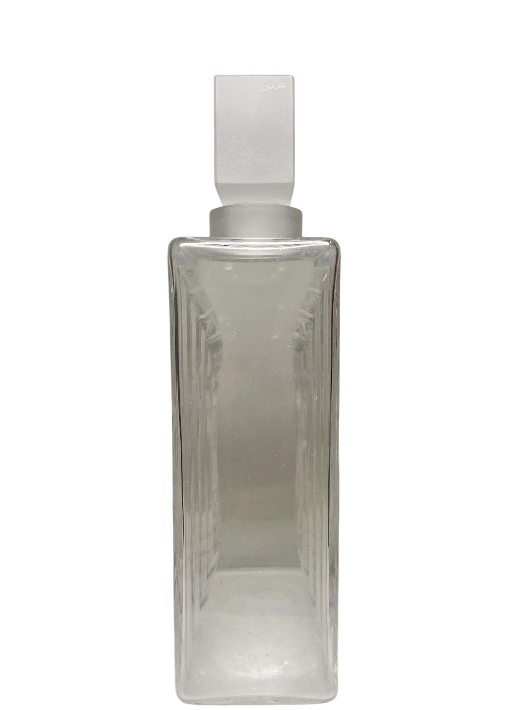 Lalique Crystal Duncan No.3 Perfume Bottle For Sale 9