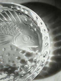 Lalique Crystal “Fish” Ashtray