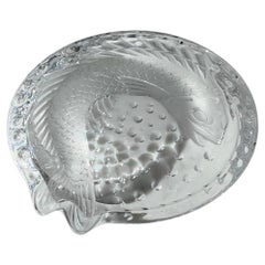 Lalique Crystal “Fish” Ashtray