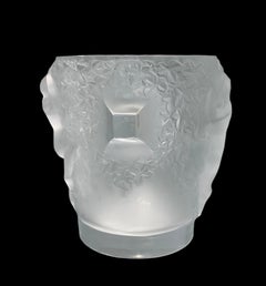 Lalique Crystal Ganymede Champagne Cooler/Ice Bucket