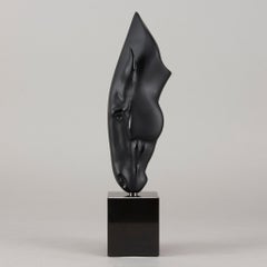 Lalique Crystal Glass Sculpture Entitled "Still Water" by Nic Fiddian Green