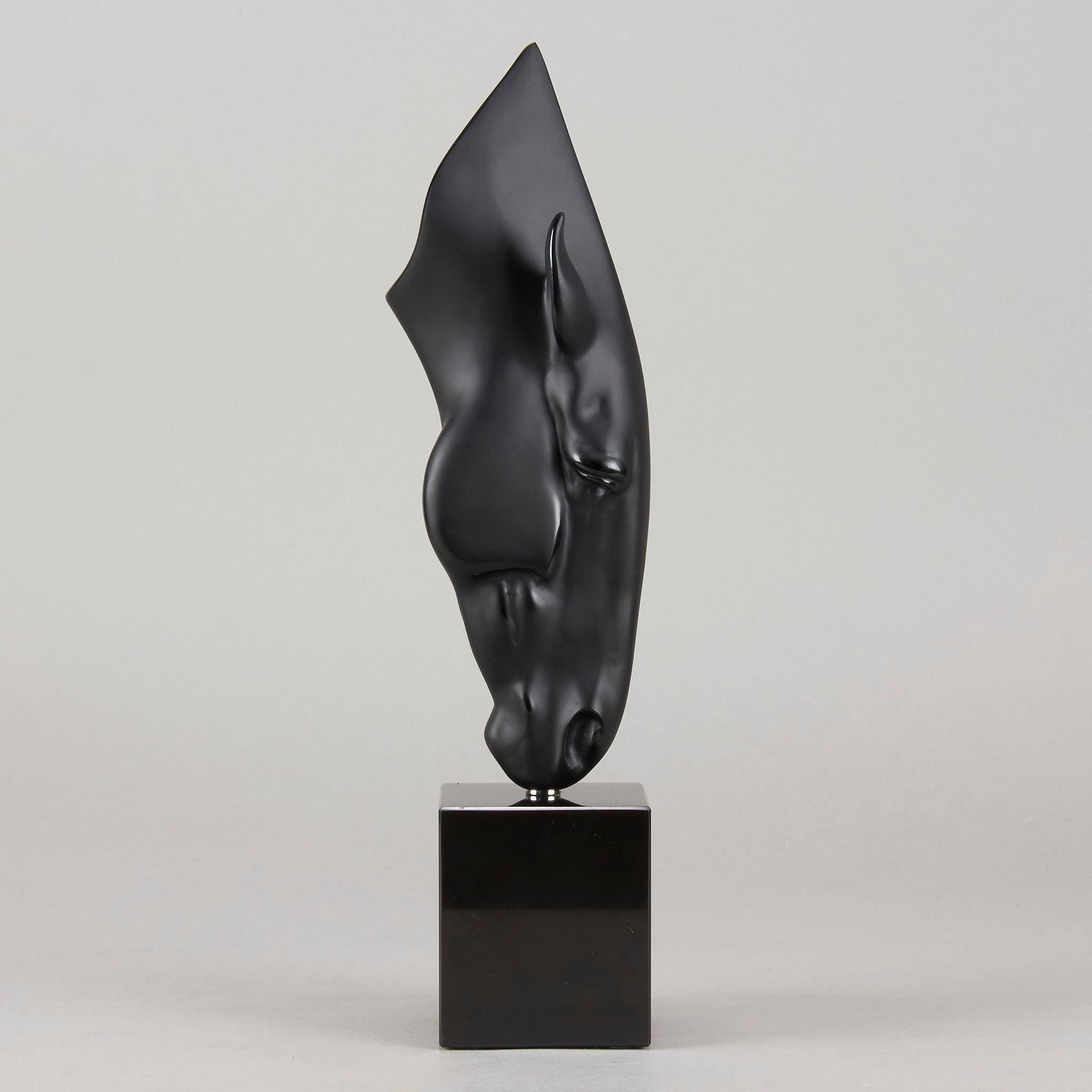 Contemporary Lalique Crystal Glass Sculpture Entitled 