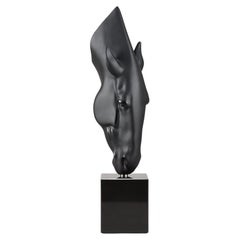 Lalique Crystal Glass Sculpture Entitled "Still Water" by Nic Fiddian Green