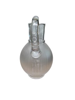 Lalique Crystal “Langais” Pitcher