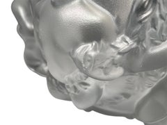 Lalique Crystal “Luxembourg” Large Round Bowl