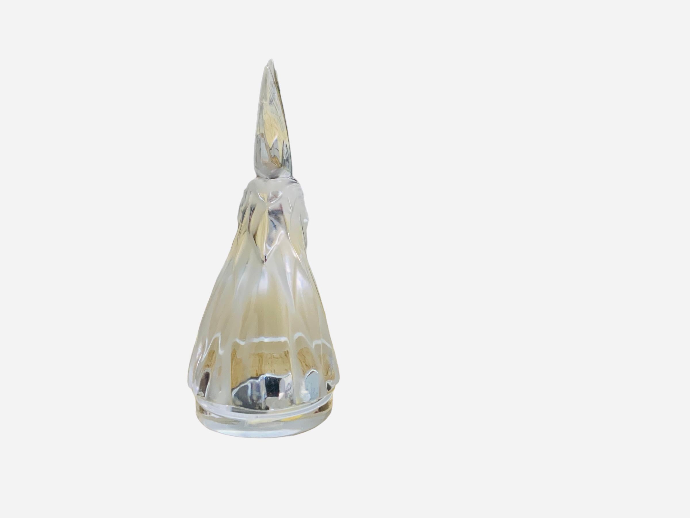 Lalique Kristall Mascot Hahn Tete De Coq Kleine Büste/Bücherbeschwerer im Zustand „Gut“ im Angebot in Guaynabo, PR
