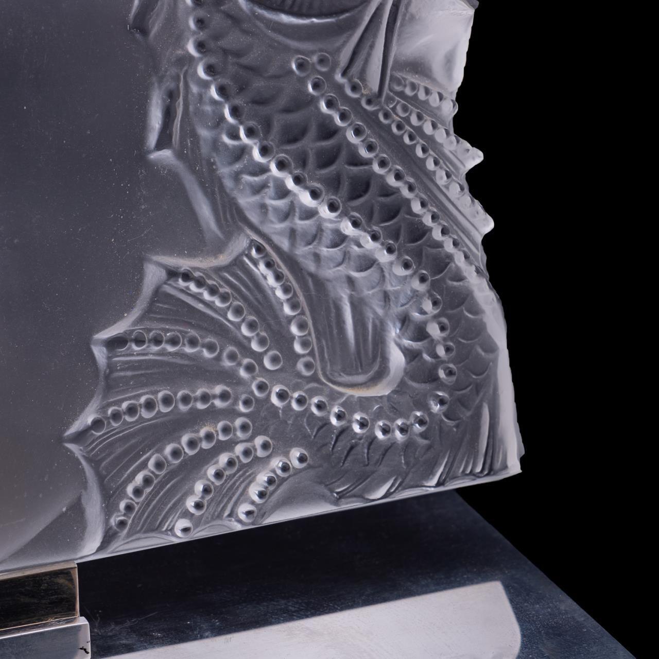 Placa de cristal Lalique 