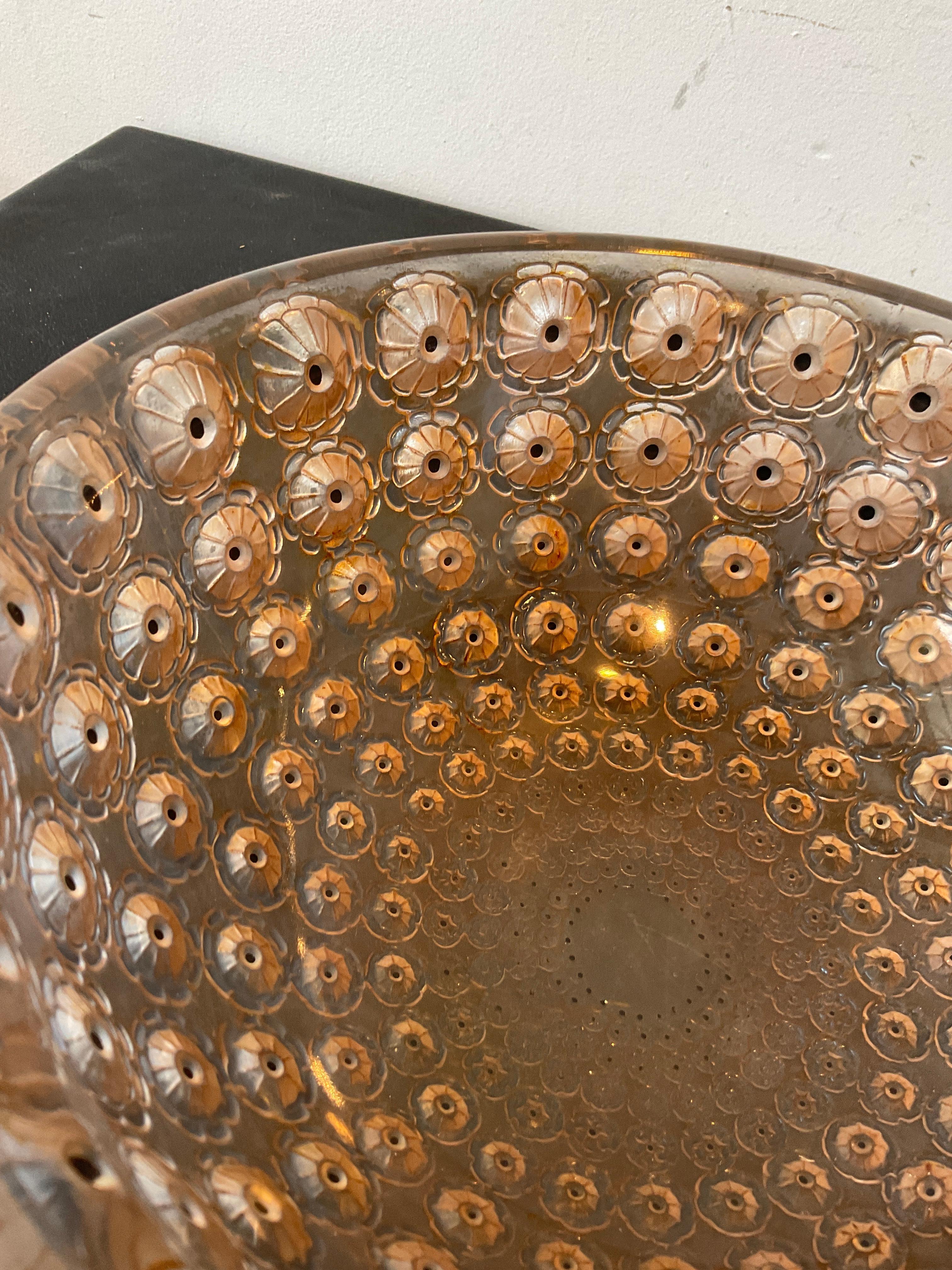 Contemporary Lalique Crystal Nemours Bowl