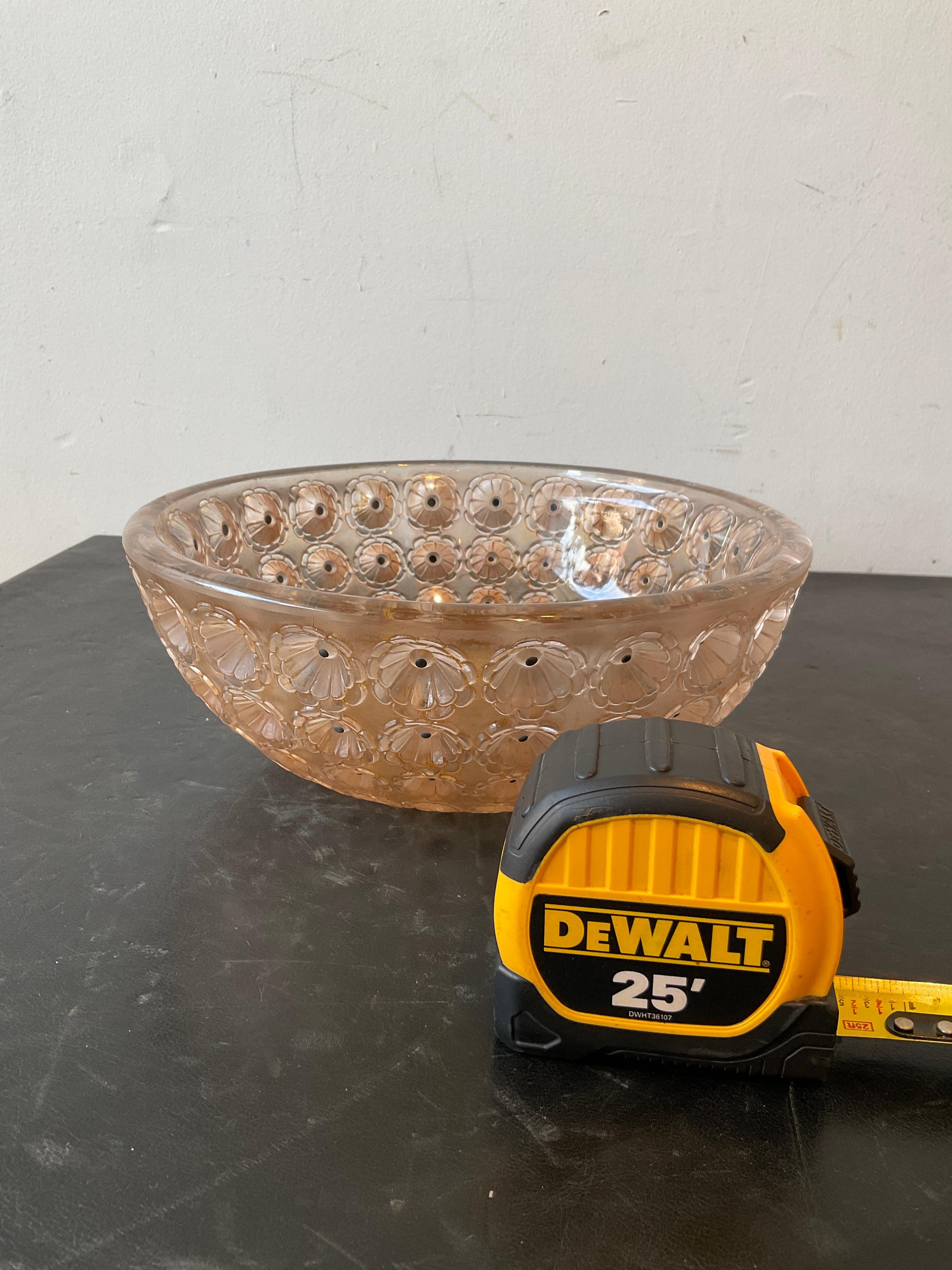 Lalique Crystal Nemours Bowl 5