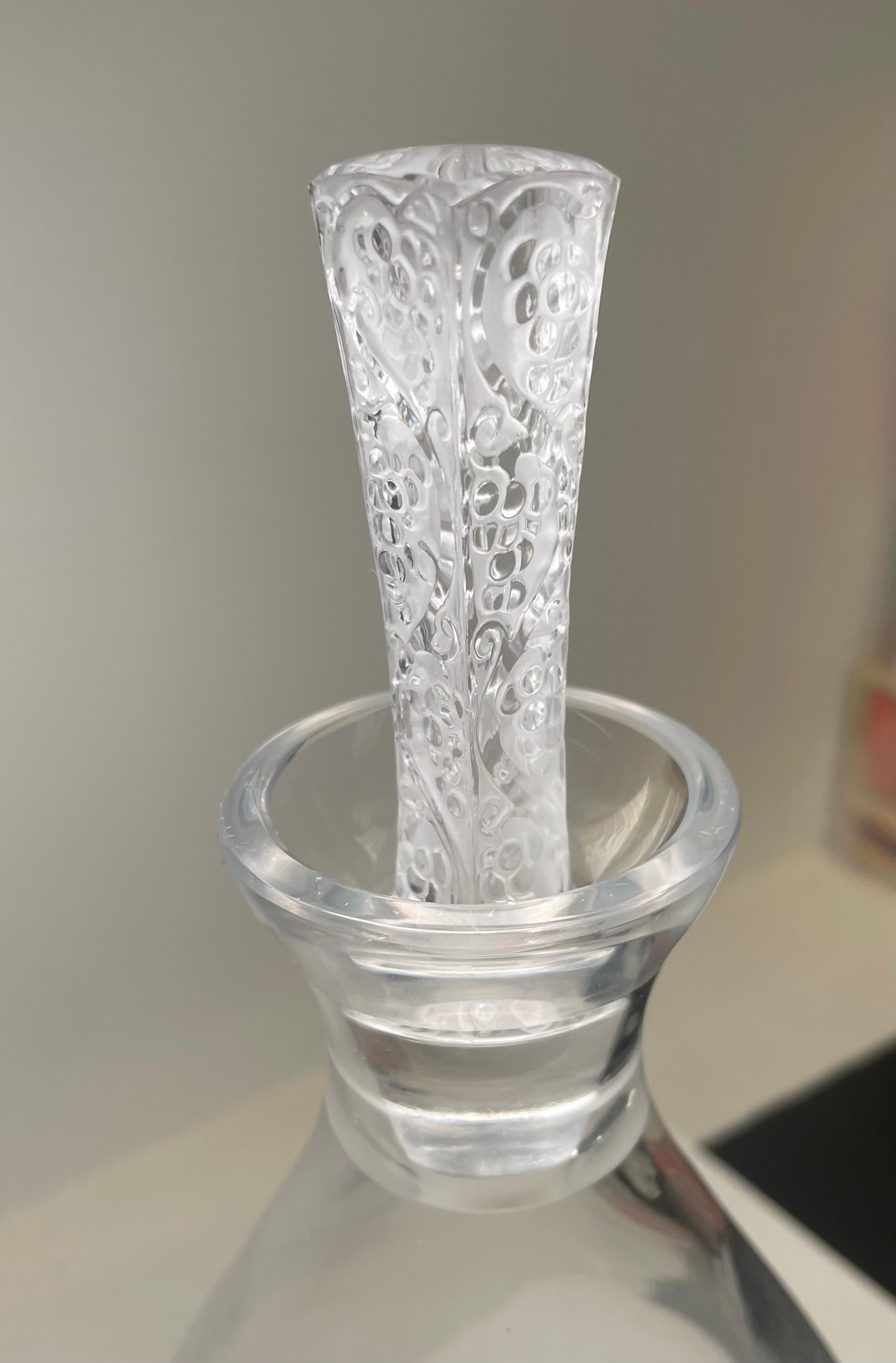 Lalique Crystal “Phalsbourg” Decanter 6