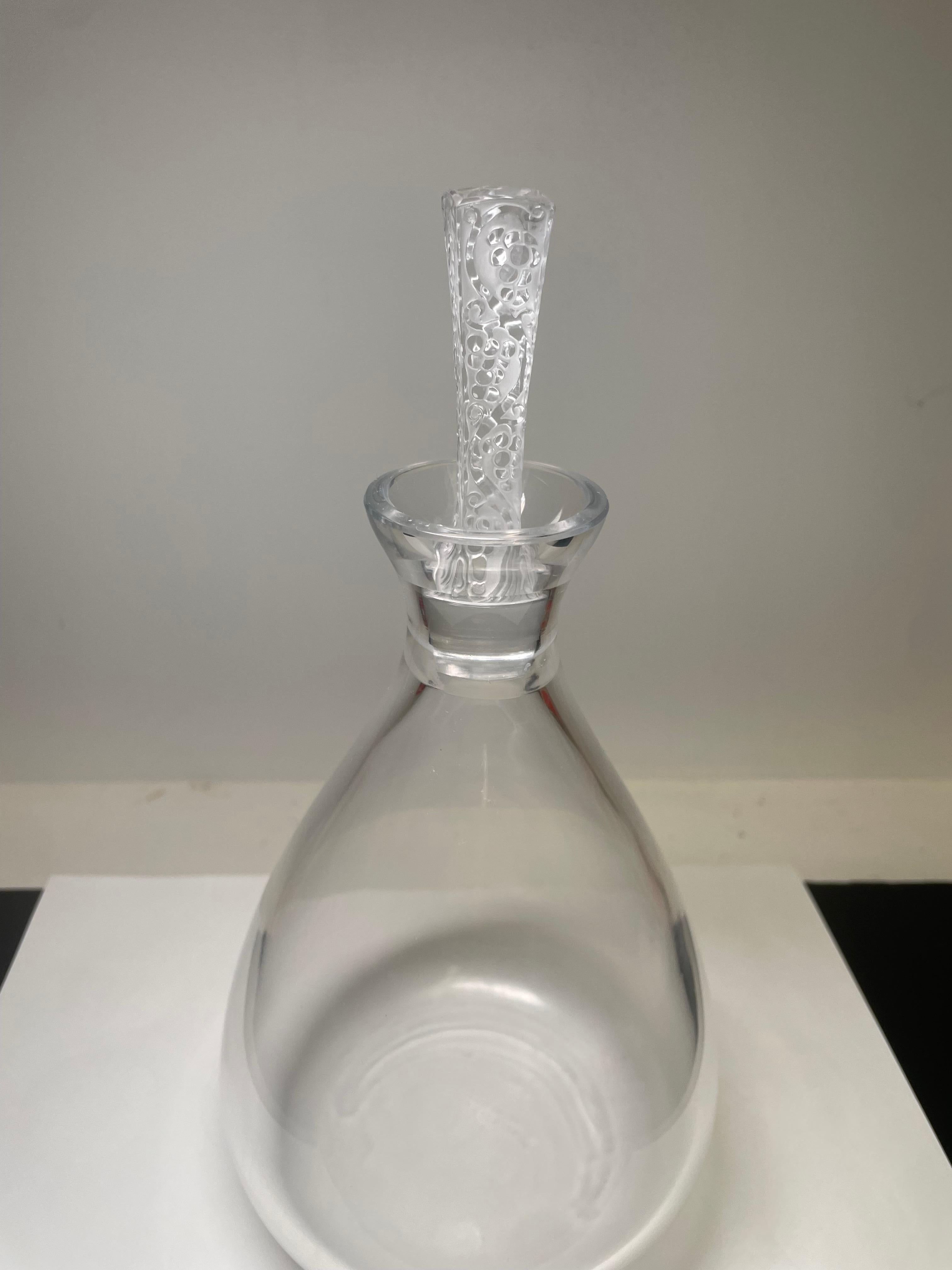 Lalique Crystal “Phalsbourg” Decanter 7