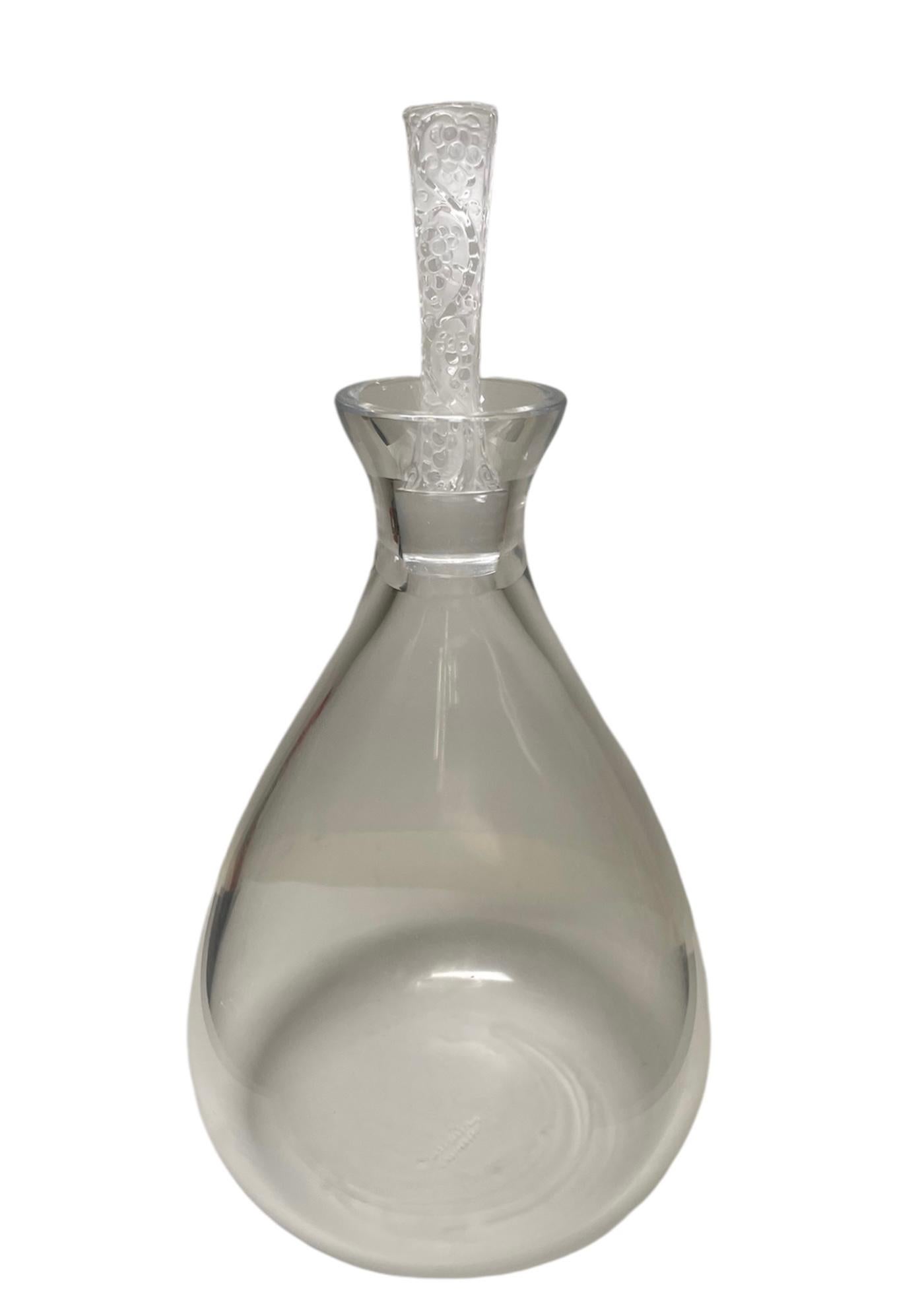 lalique aphrodite decanter