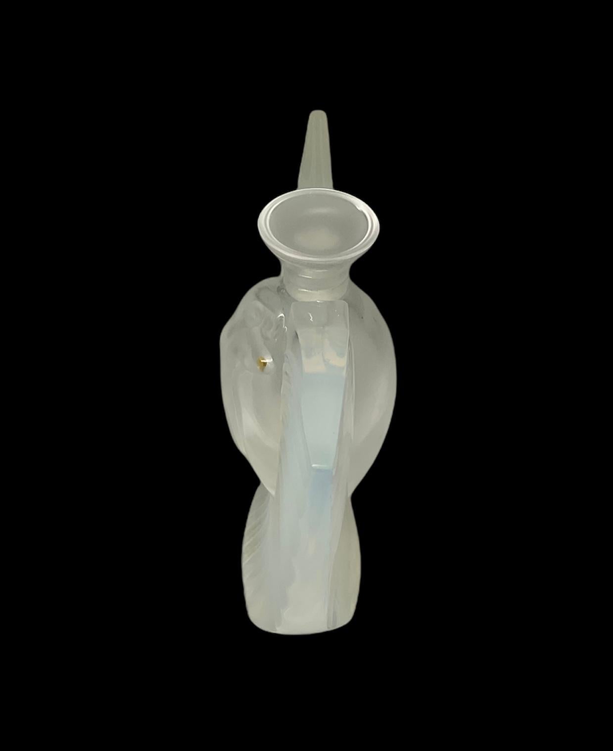 lalique crystal perfume bottle