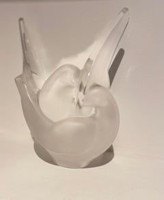Colombe "Sylvie" en cristal de Lalique