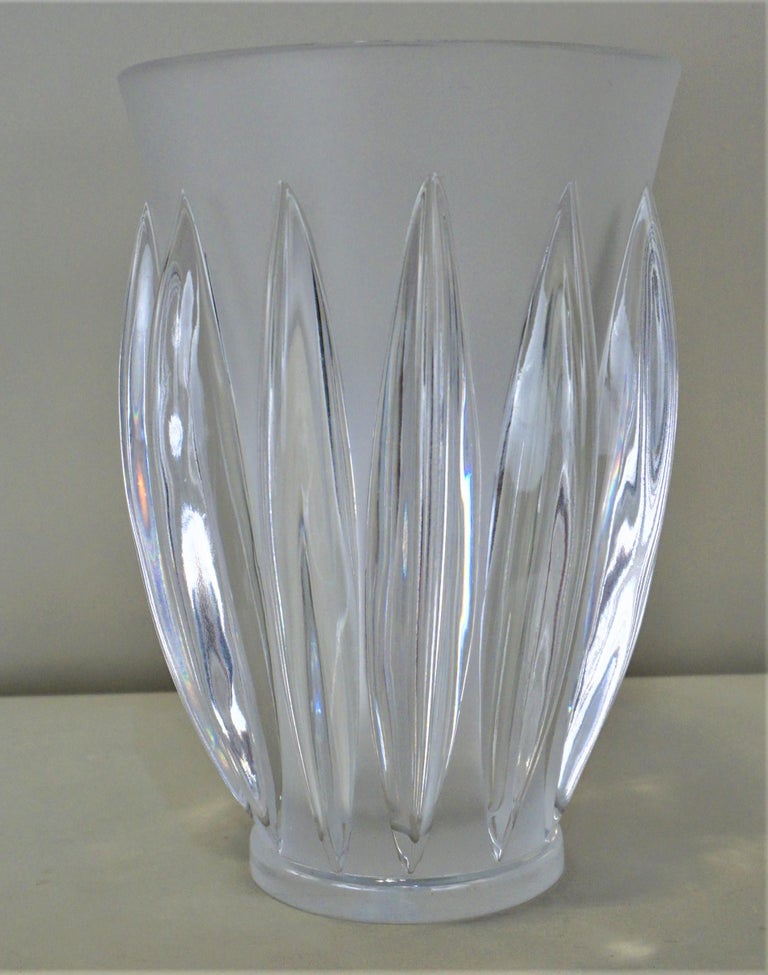 Lalique Crystal Vase at 1stDibs