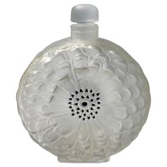 Lalique Dahlia Flower Perfume Bottle