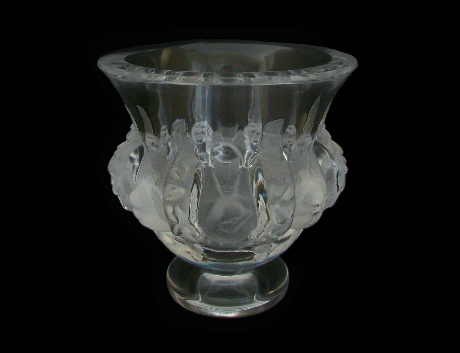 lalique dampierre vase