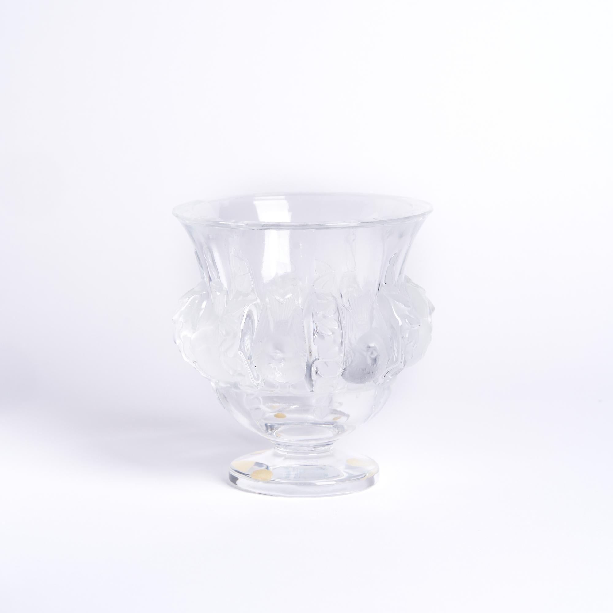 vase lalique modele dampierre