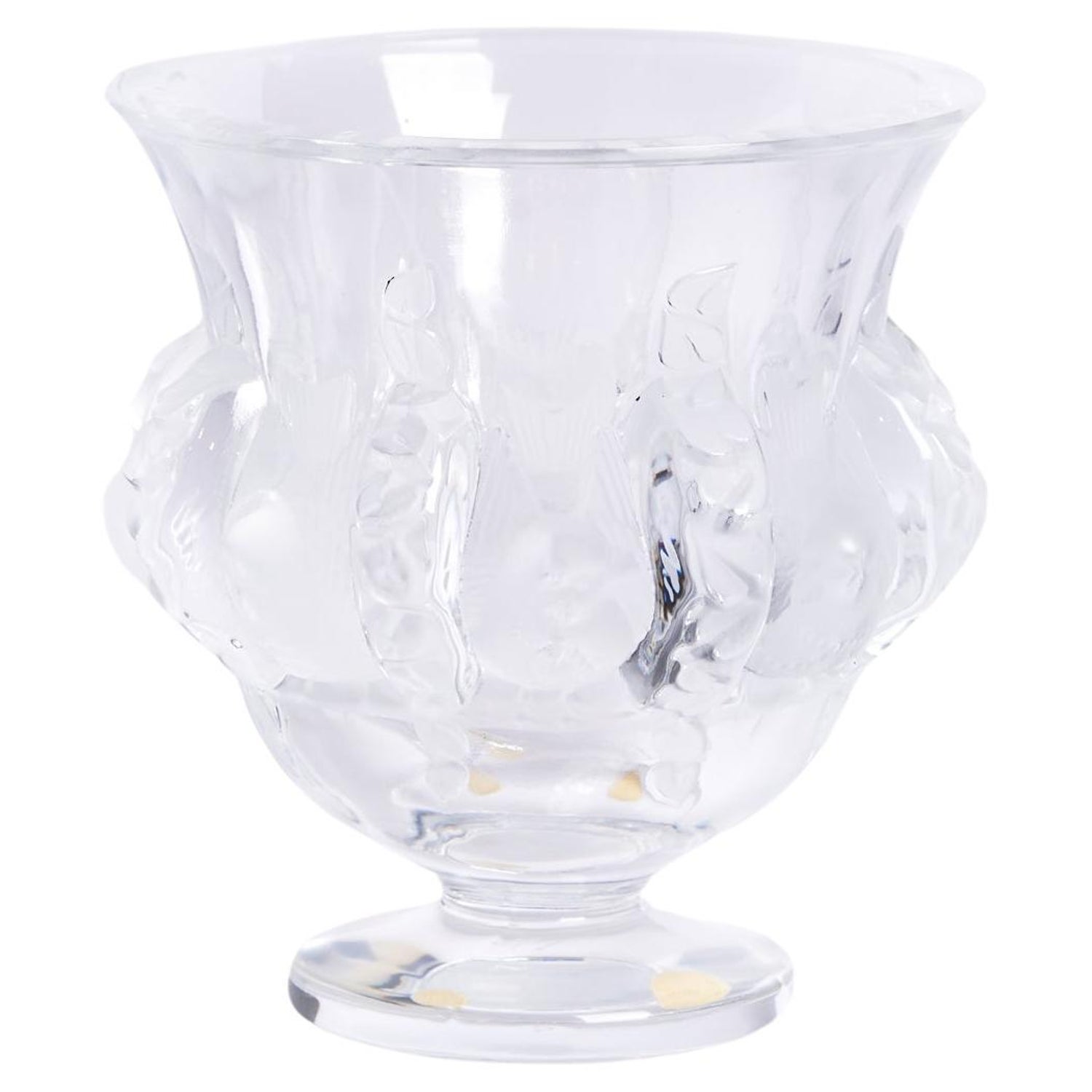 Lalique Dampierre Vase - 6 For Sale on 1stDibs | lalique bird vase, lalique  dampierre bird vase