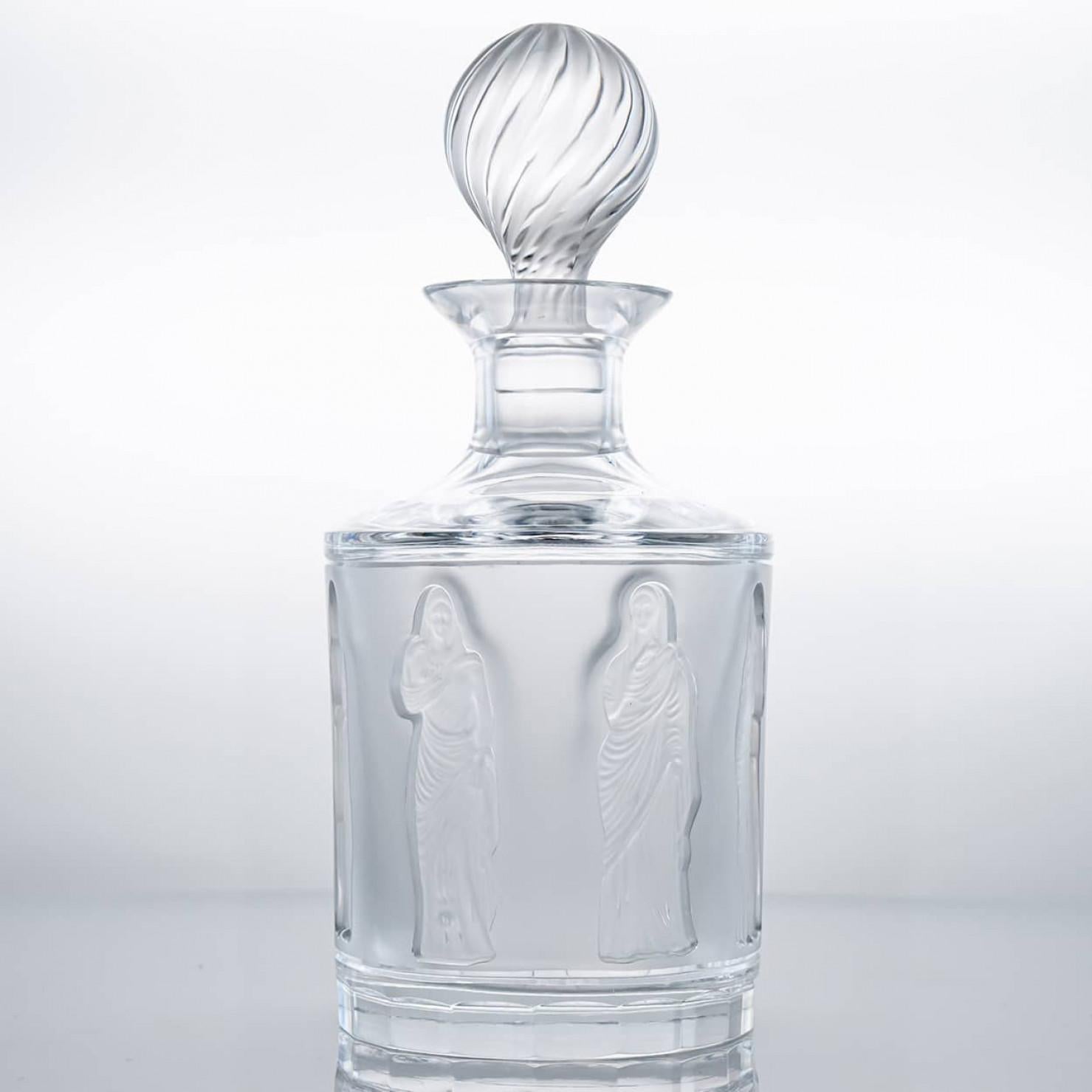 Lalique Dekanter Femmes Antiques Karaffe Kristall, Frankreich im Angebot 1