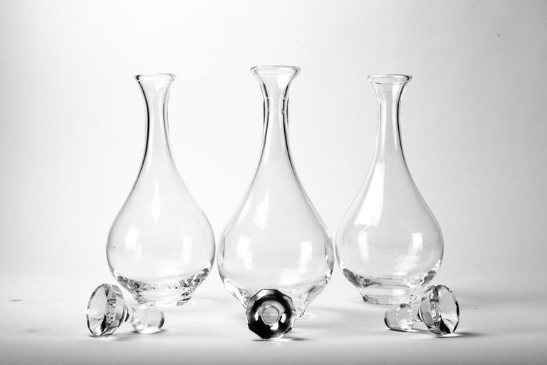 Modern Lalique Decanter For Sale