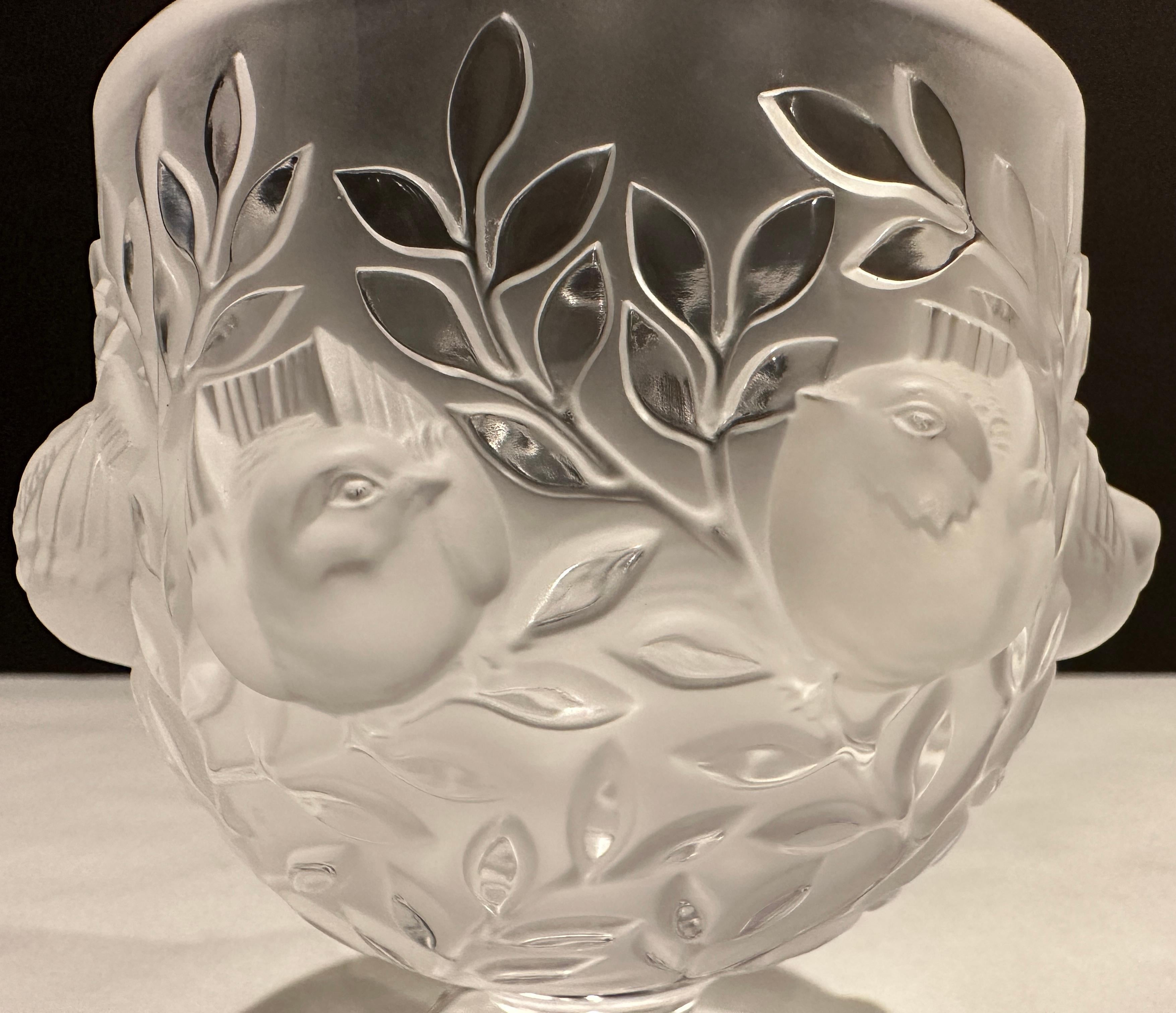 lalique elisabeth vase