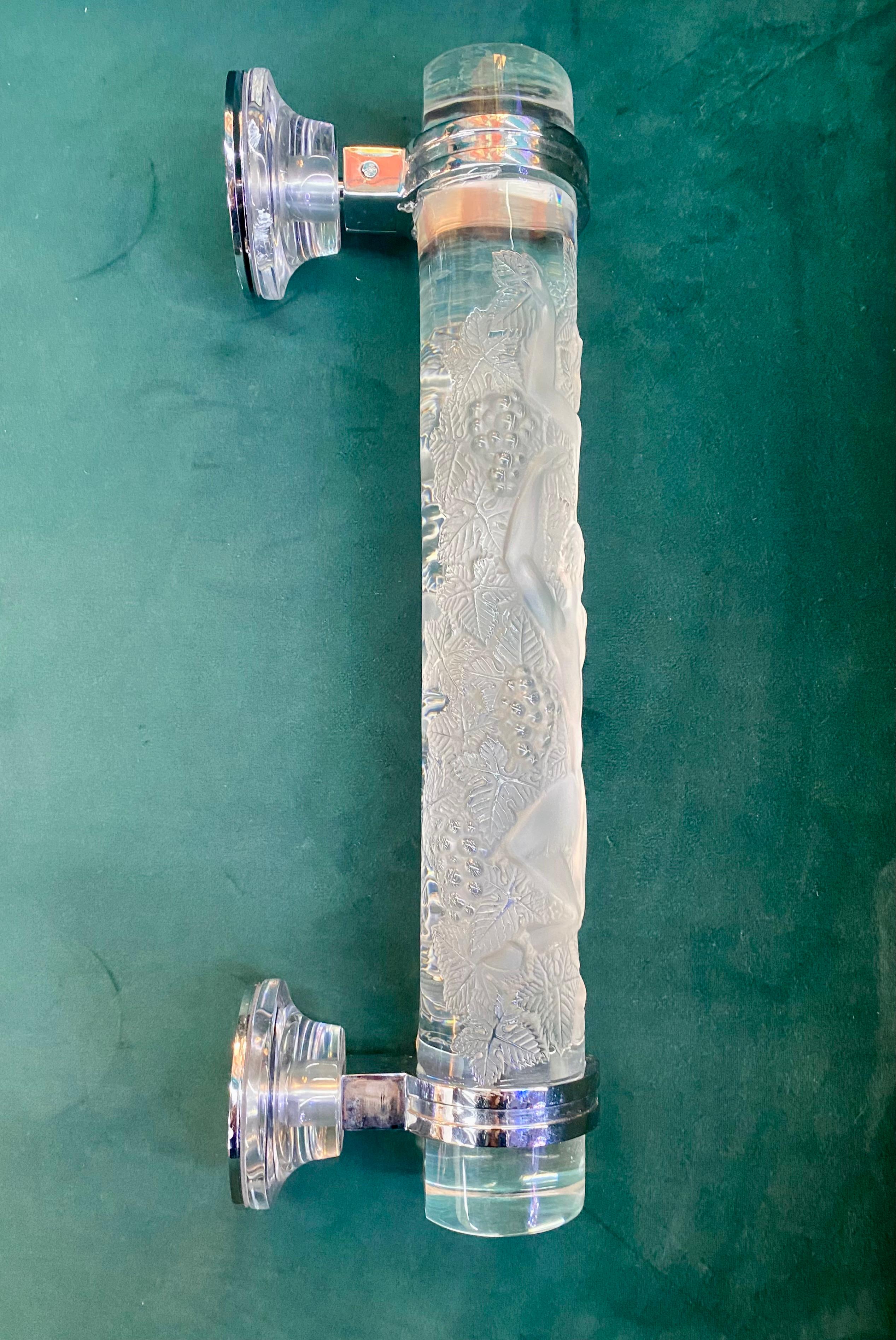 Lalique Fauns Door Handle For Sale 3