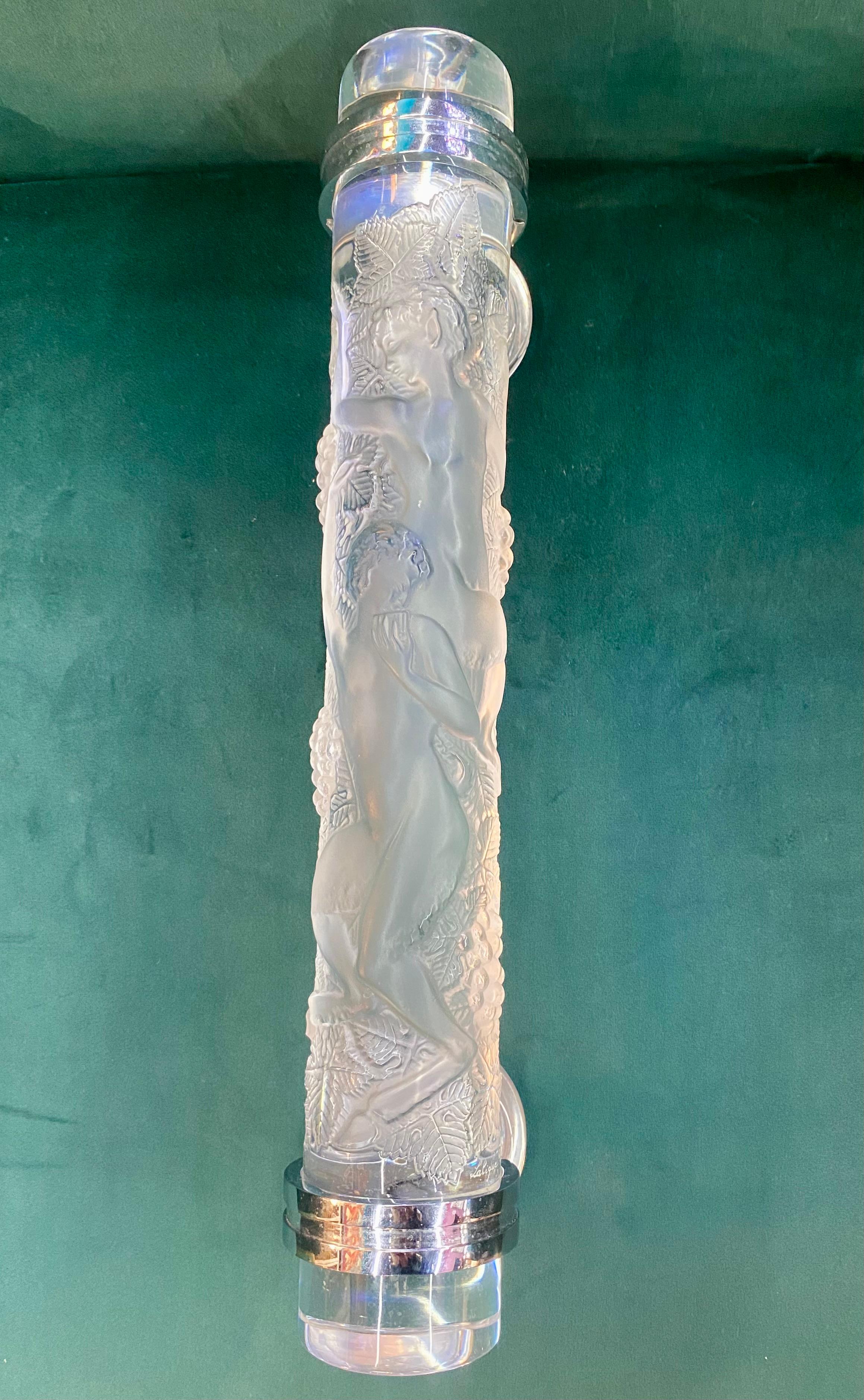 20th Century Lalique Fauns Door Handle For Sale