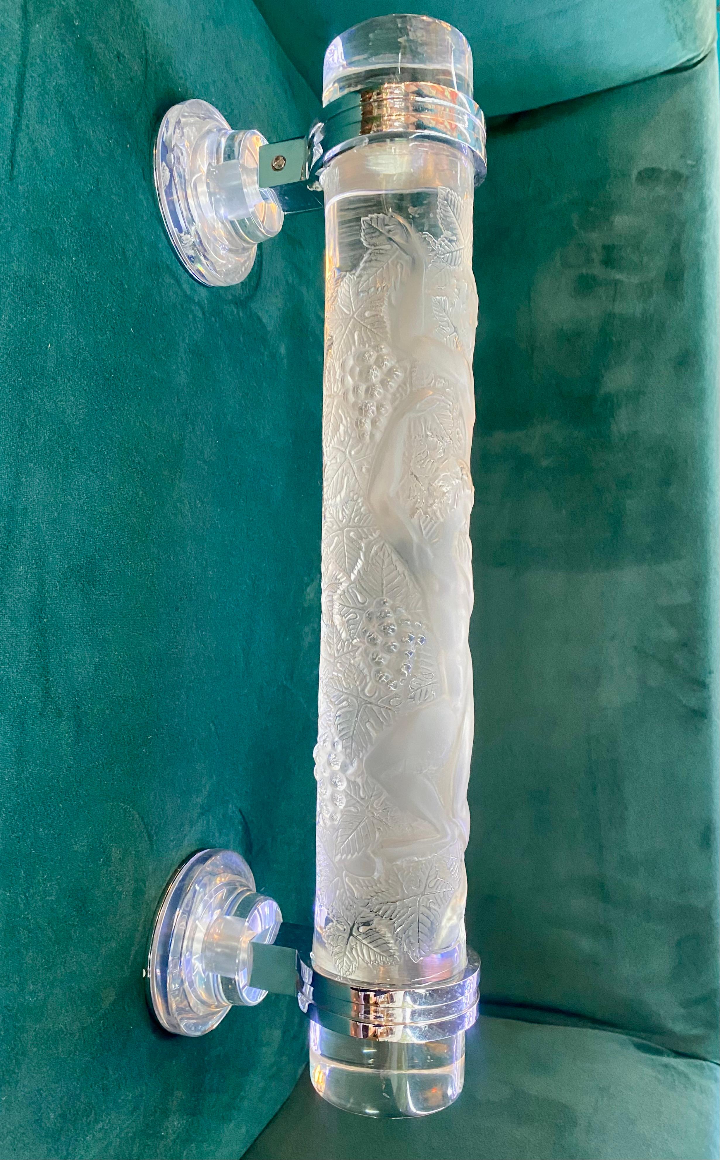 Lalique Fauns Door Handle For Sale 2