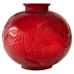 Lalique "Fish" Vase