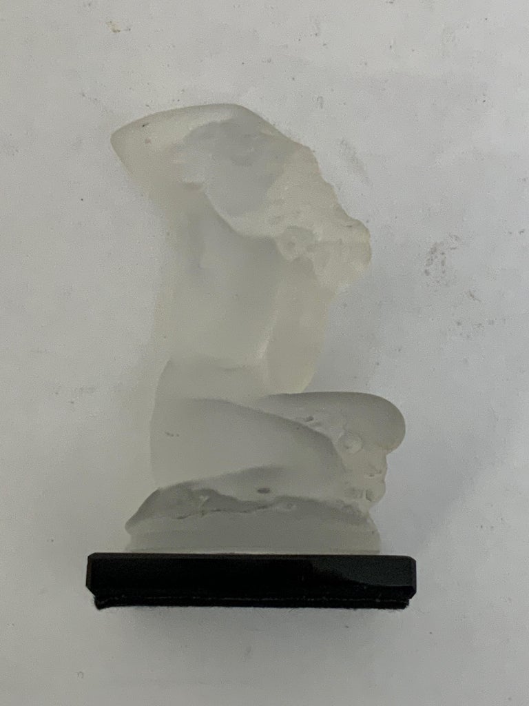 Lalique Floreal Miniature Paperweight at 1stDibs