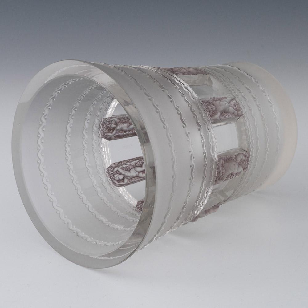 Vetro artistico Vaso Lalique Florence Marcilhac 10-907 in vendita