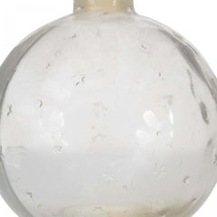 Lalique for Worth French Art Deco Raised Star Design Perfume Bottle