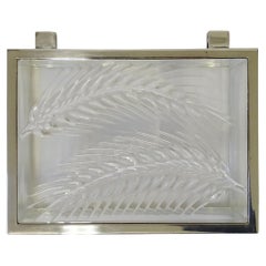 Lalique Francia Siglo XX Epis Caja de cristal de trigo