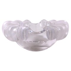 Lalique France 'Athena' Frosted Crystal Ashtray or Bowl