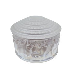 Lalique Frankreich, Kinderschachtel, 20. Jahrhundert
