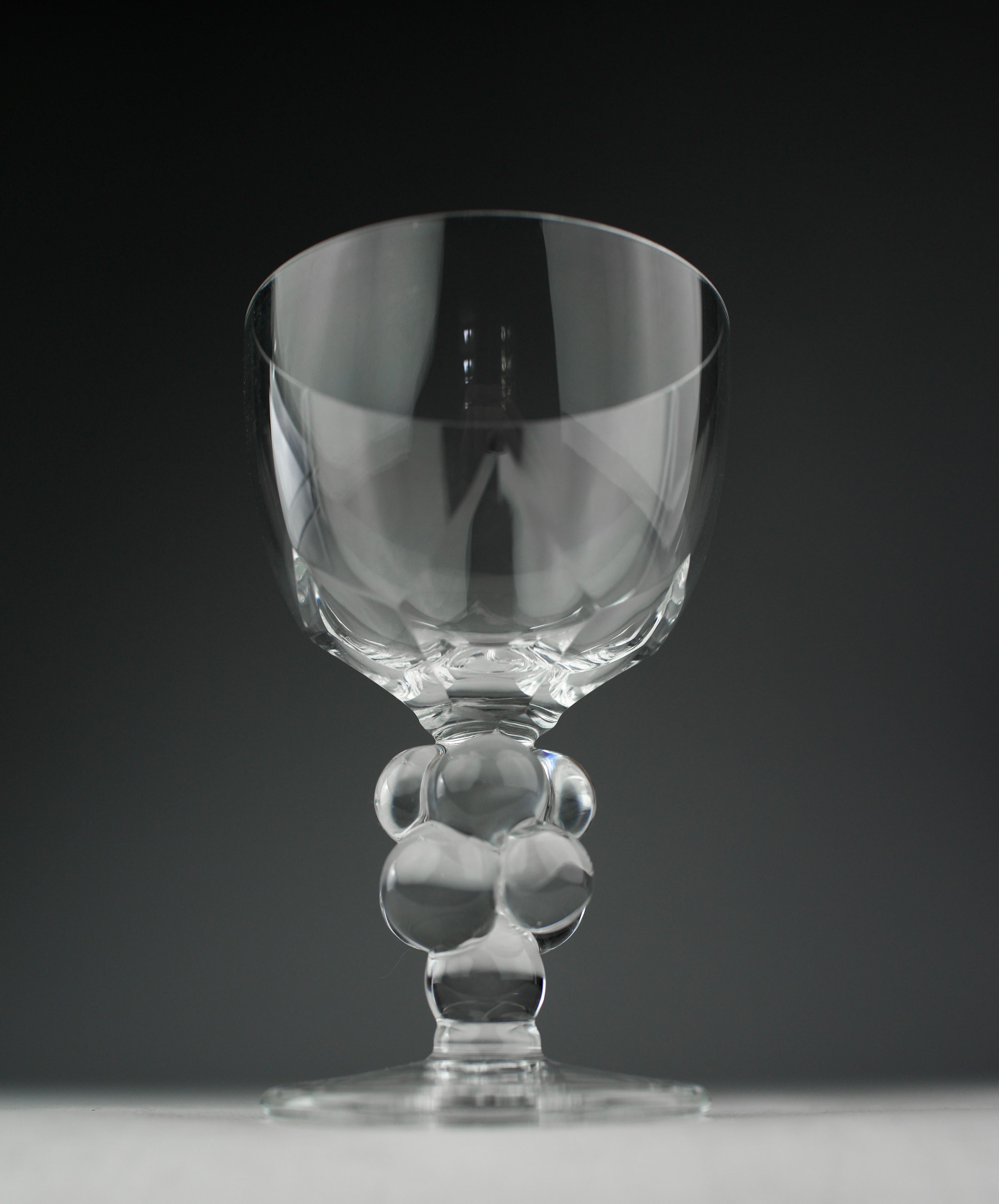 Lalique Francia, Bicchieri da vino rosso 