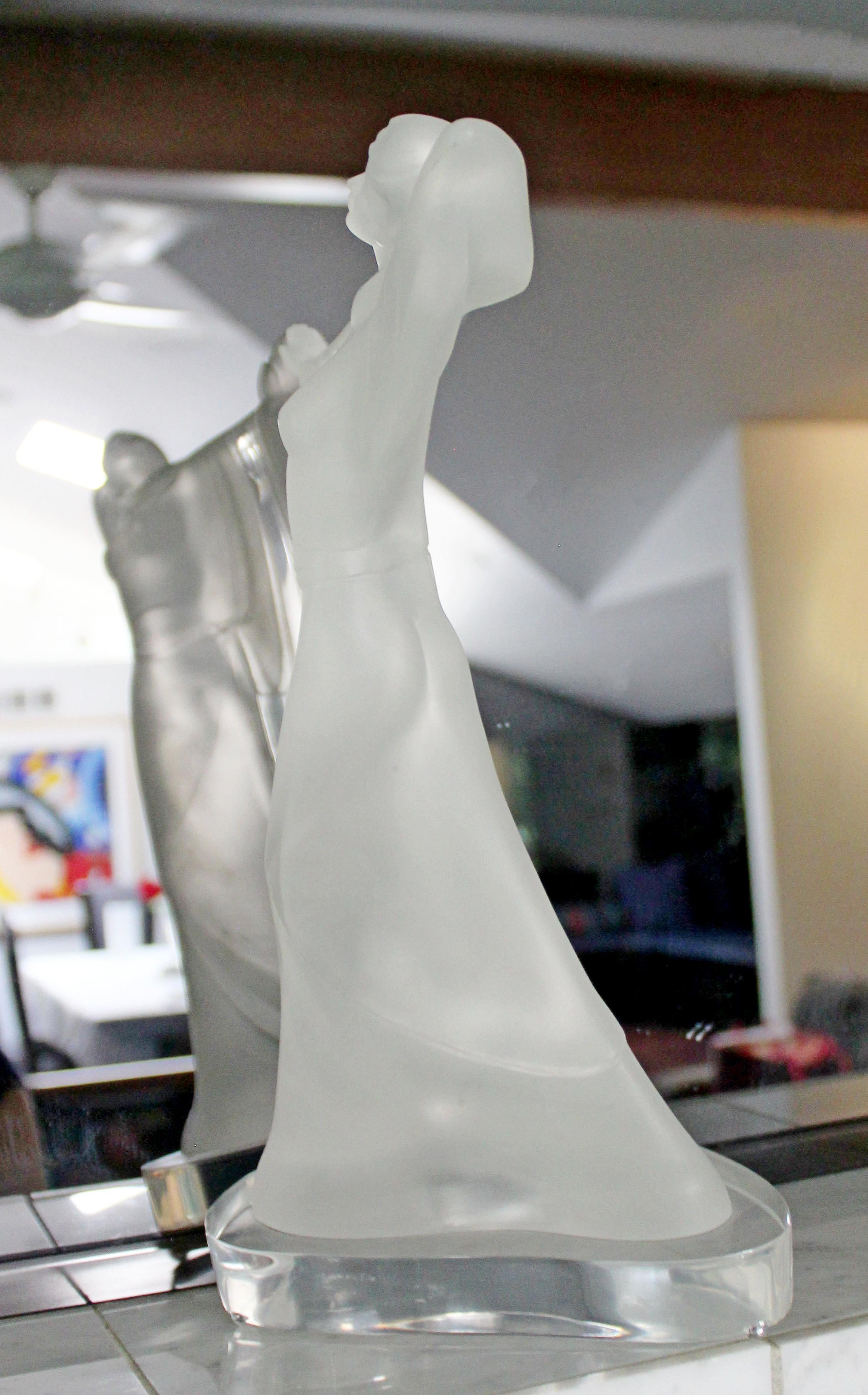 lalique woman figurine