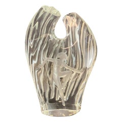 Lalique France Crystal Glass Dora Vase Lalique France Crystal Glass Dora Vase