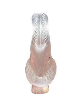 Lalique Francia Figurita de Cristal Conejo "Cesar