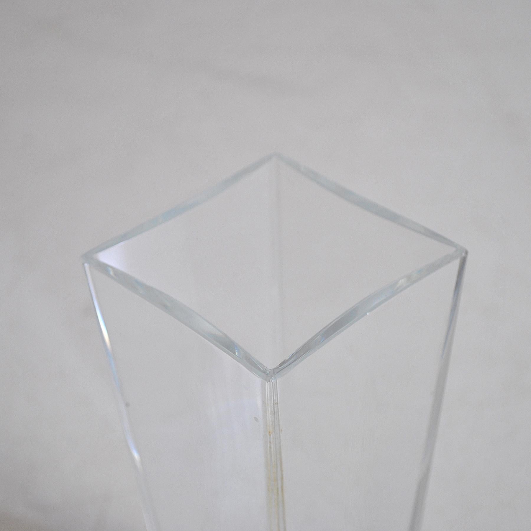 French Lalique France Crystal Vase, Lucca Model