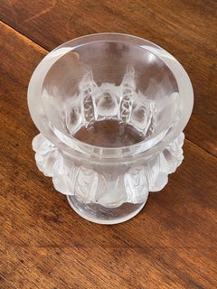 Lalique France - Dampierre Crystal Vase, XXth