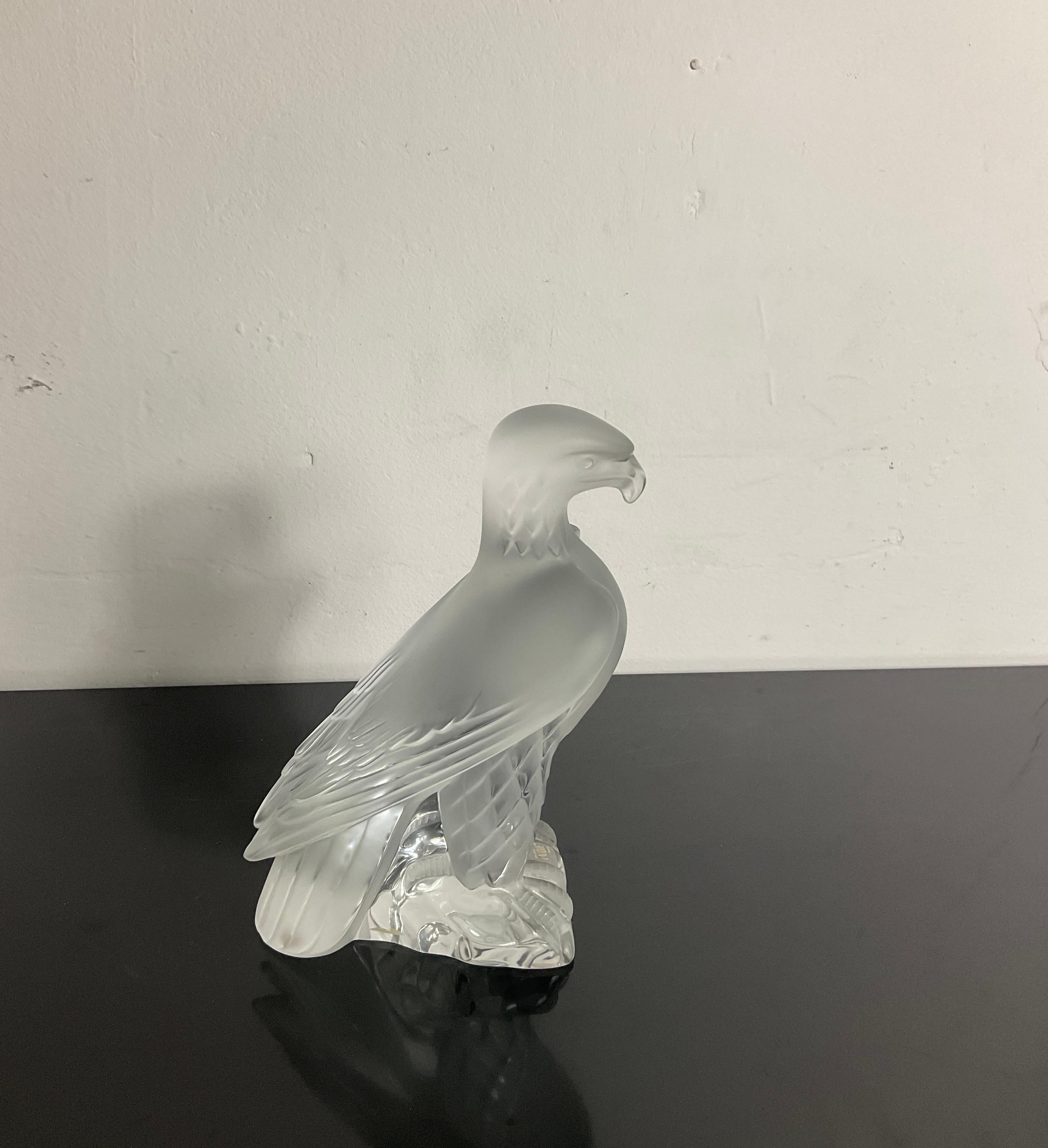 French Lalique France Eagle For Sale