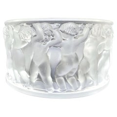 Lalique France 'Enfants' Crystal Wine Coaster