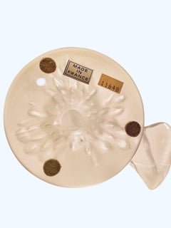 Lalique France Frosted Crystal Daphnis Seagull Sculpture