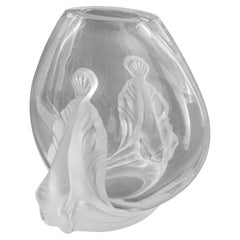 Lalique France "Garance" Glass Vase