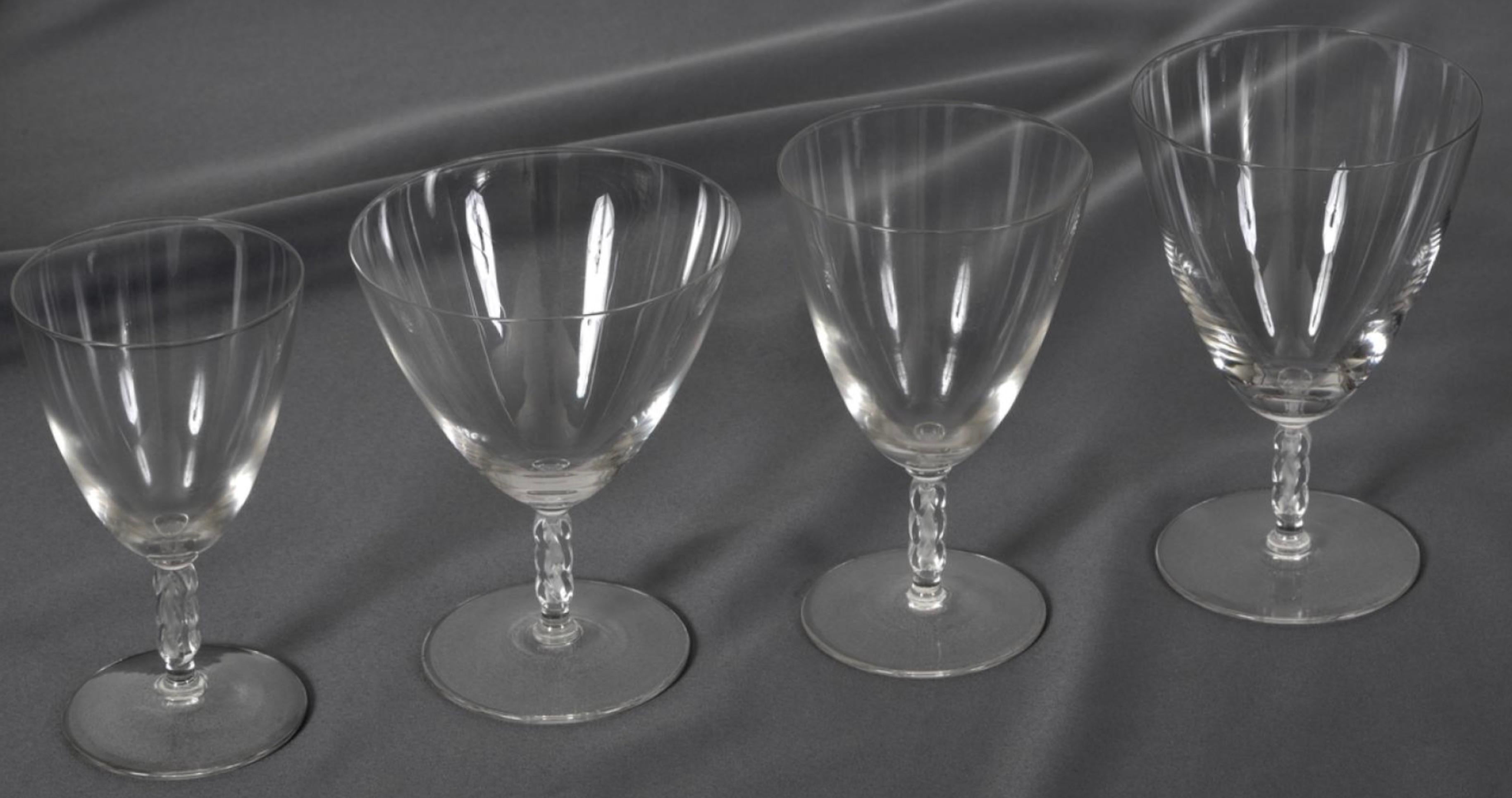 Lalique France
Glass set 