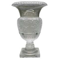 Lalique France Large "Versailles" Urn Vase