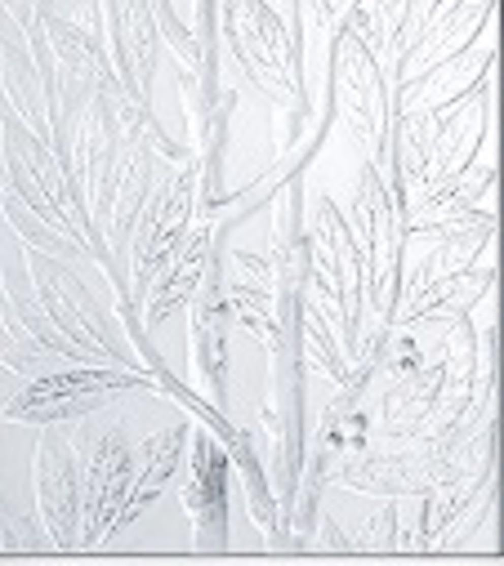 Lalique France : Lauriers Decorative Panel In Good Condition In Saint-Ouen, FR